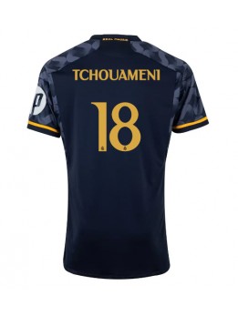 Real Madrid Aurelien Tchouameni #18 Auswärtstrikot 2023-24 Kurzarm